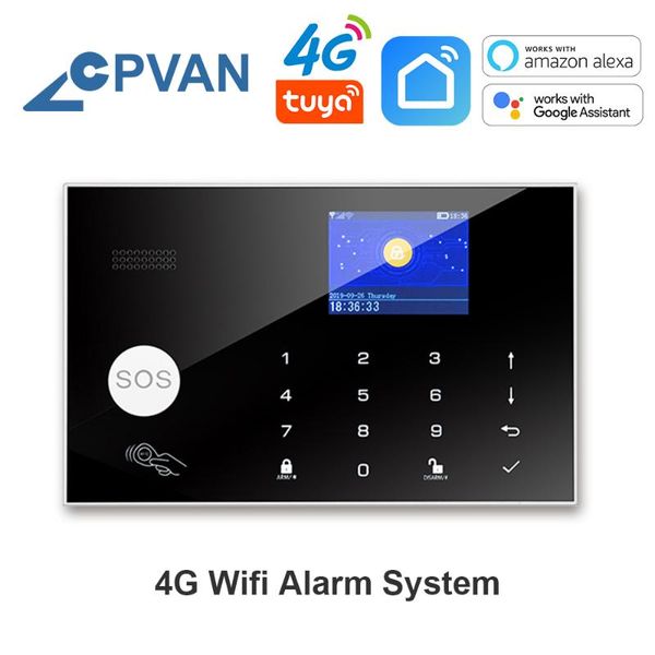 alarm systems cpvan 4g wifi wireless home security burglar system with motion detector sensor support google alexa apps control
alarm systems cpvan 4g wifi wireless home security burglar system with motion detector sensor support google alexa apps control