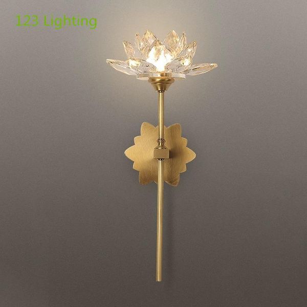 wall lamps modern flower led lamp copper crystal living room stairs light aisle bathroom sconce 90-260v home decoration
wall lamps modern flower led lamp copper crystal living room stairs light aisle bathroom sconce 90-260v home decoration