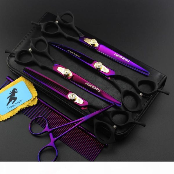 ander 7.0 inch pet grooming shears straight cutting & up curved&down curved& chunker scissors kit
ander 7.0 inch pet grooming shears straight cutting & up curved&down curved& chunker scissors kit