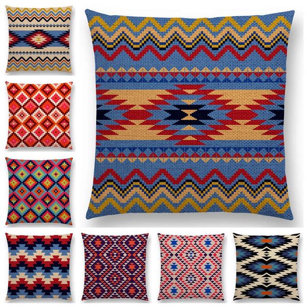 colorful aztec geometric pattern tribal prints abstract rainbow ethnic plaid decorative cushion cover sofa throw pillow case
colorful aztec geometric pattern tribal prints abstract rainbow ethnic plaid decorative cushion cover sofa throw pillow case