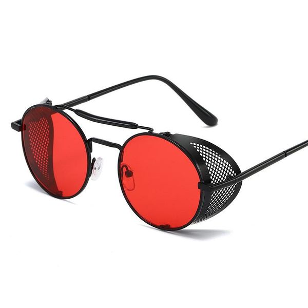 sunglasses steampunk ladies round vintage metal men brand design glasses uv400 gafas de sol, White;black
sunglasses steampunk ladies round vintage metal men brand design glasses uv400 gafas de sol, White;black