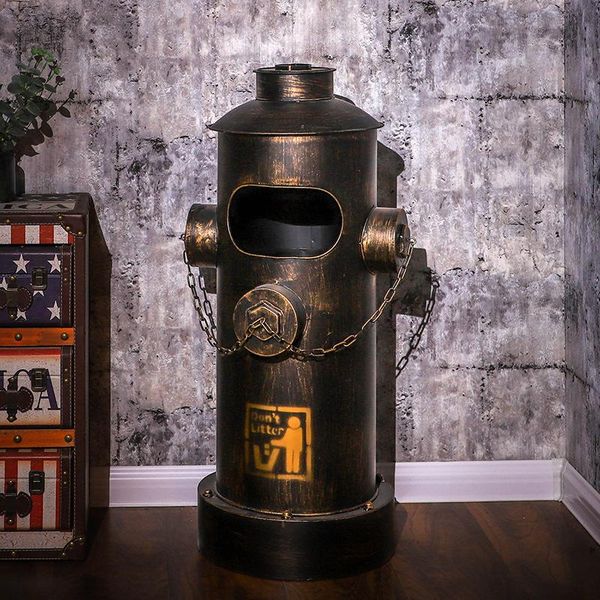industrial wind fire hydrant trash can with cover vintage iron storage bucket creative oil bucket floor decoration trash can
industrial wind fire hydrant trash can with cover vintage iron storage bucket creative oil bucket floor decoration trash can