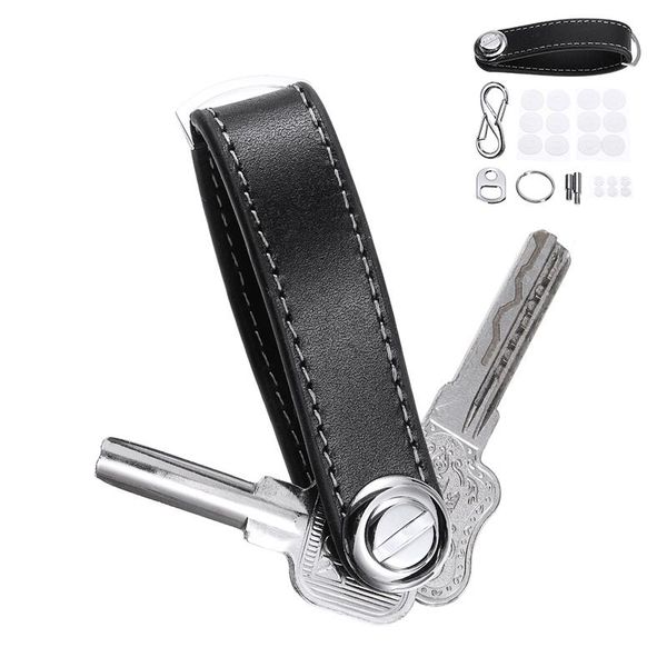 keychains 1pc key organizer portable genuine leather wallet holder car keyring chain keychain, Silver
keychains 1pc key organizer portable genuine leather wallet holder car keyring chain keychain, Silver