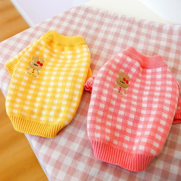 dog apparel pet sweater autumn and winter products teddy bichon small medium puppies cat clothes lattice sugar sweate
dog apparel pet sweater autumn and winter products teddy bichon small medium puppies cat clothes lattice sugar sweate