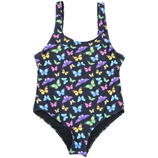 women's swimwear vintage butterfly printed swimsuit women one piece kawaii bodysuit summer o-neck girl plus size maillot de bain, White;black
women's swimwear vintage butterfly printed swimsuit women one piece kawaii bodysuit summer o-neck girl plus size maillot de bain, White;black
