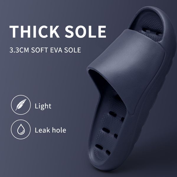2021 new eva home slippers bathroom hole leaking sandals indoor men shoes shower women slipper anti-slip summer slides 5rrz, Black
2021 new eva home slippers bathroom hole leaking sandals indoor men shoes shower women slipper anti-slip summer slides 5rrz, Black