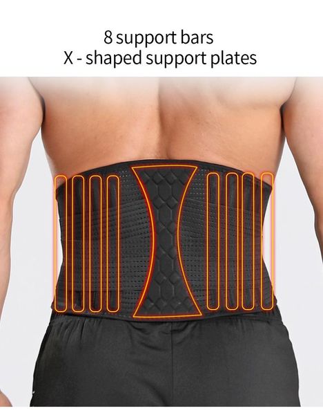 waist support double layers belt back trainer corset trimmer gym protector sports body shaper sweaty, Black;gray
waist support double layers belt back trainer corset trimmer gym protector sports body shaper sweaty, Black;gray