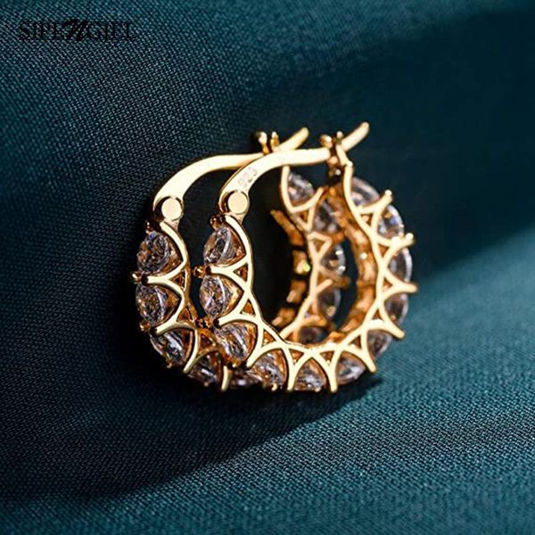 hoop & huggie sipengjel brilliant round zircon earrings for women slver gold color small circle fashion accessories gift, Golden;silver
hoop & huggie sipengjel brilliant round zircon earrings for women slver gold color small circle fashion accessories gift, Golden;silver