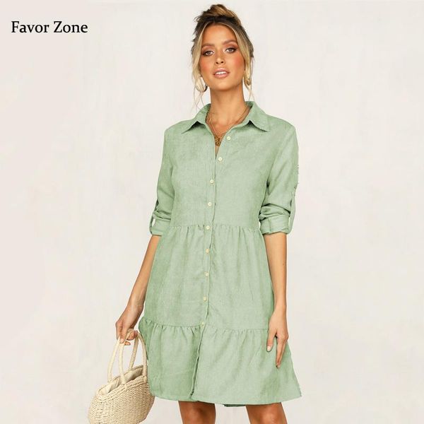 casual dresses solid mini shirt dress women turn-down collar single row buttons roll sleeves elegant office lady autumn winter vestidos, Black;gray
casual dresses solid mini shirt dress women turn-down collar single row buttons roll sleeves elegant office lady autumn winter vestidos, Black;gray