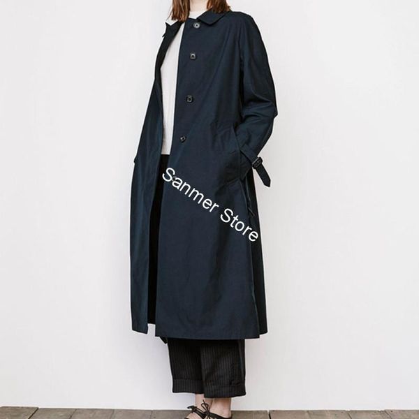 2021 new feminino meados de comprimento trench coat algodo escondido single-breasted turn-down collar solto cor slida faixas incio outono 4b, Tan;black
2021 new feminino meados de comprimento trench coat algodo escondido single-breasted turn-down collar solto cor slida faixas incio outono 4b, Tan;black