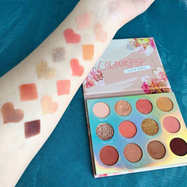 colourpop sweet talk 12 color pressed eyeshadow powder palette matte metallic glitter eyes pigmented shadow cosmetic palette makeup for wome
colourpop sweet talk 12 color pressed eyeshadow powder palette matte metallic glitter eyes pigmented shadow cosmetic palette makeup for wome