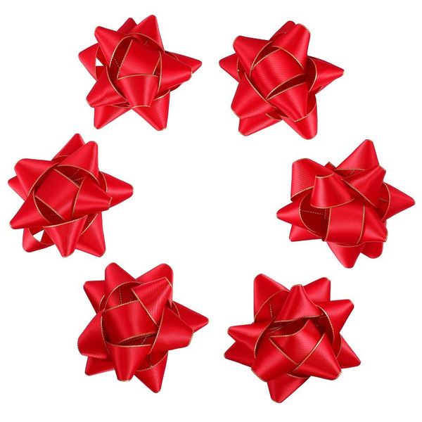 decorative flowers & wreaths 6pcs christmas red gift bow assortment star bows unique wrapping
decorative flowers & wreaths 6pcs christmas red gift bow assortment star bows unique wrapping