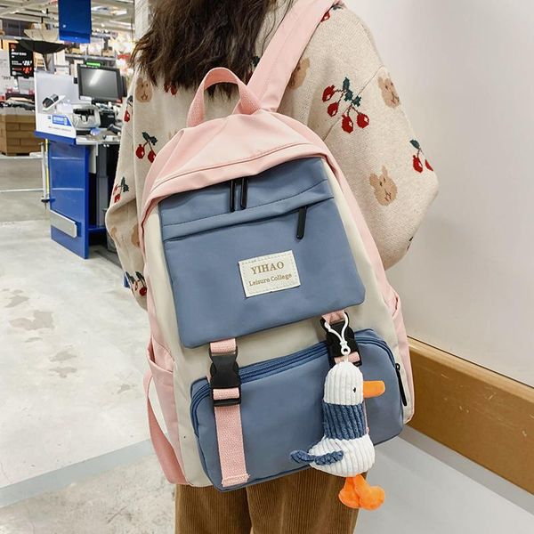 backpack 2021 women multi pocket nylon school bag for teenage shoulder travel female backpacks
backpack 2021 women multi pocket nylon school bag for teenage shoulder travel female backpacks