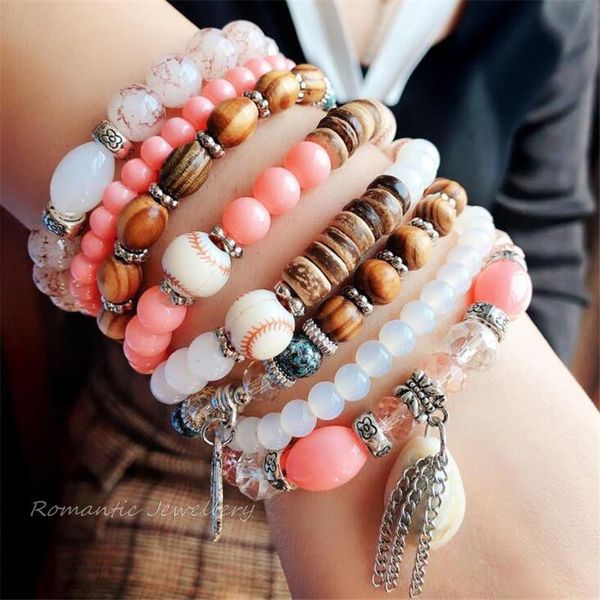 charm bracelets ethnic tassel crystal beads for women girls gift elastic rope shell leaves wrap bracelet pulseira feminina, Golden;silver
charm bracelets ethnic tassel crystal beads for women girls gift elastic rope shell leaves wrap bracelet pulseira feminina, Golden;silver