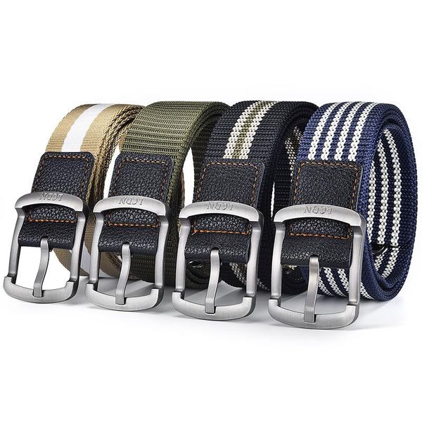 belts canvas belt men and women young students elastic denim casual versatile fashion multicolor pin buckle pants, Black;brown
belts canvas belt men and women young students elastic denim casual versatile fashion multicolor pin buckle pants, Black;brown