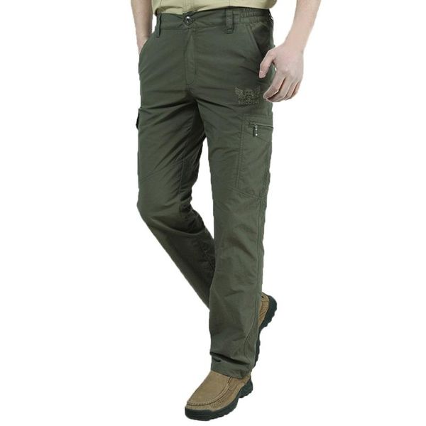 men's pants sport trousers pant male jogger plus size cotton many pocket style outdoor fast-drying breathable cargo, Black
men's pants sport trousers pant male jogger plus size cotton many pocket style outdoor fast-drying breathable cargo, Black
