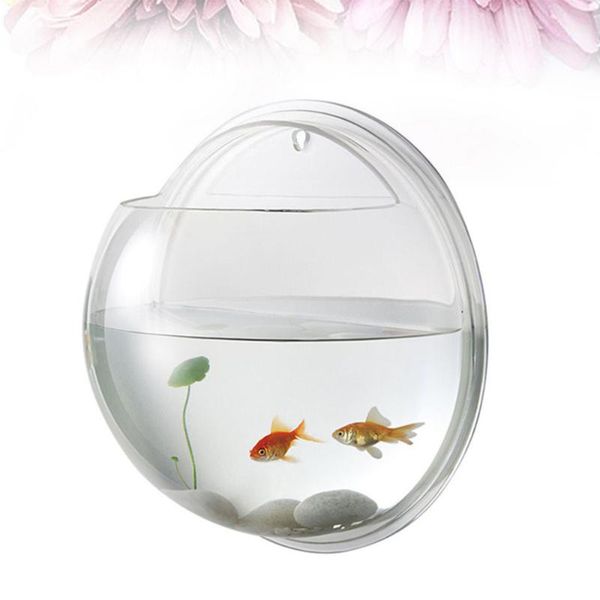 aquariums transparent creative wall mounted acrylic fish bowl hanging aquarium tank home decor (15cm diameter)
aquariums transparent creative wall mounted acrylic fish bowl hanging aquarium tank home decor (15cm diameter)