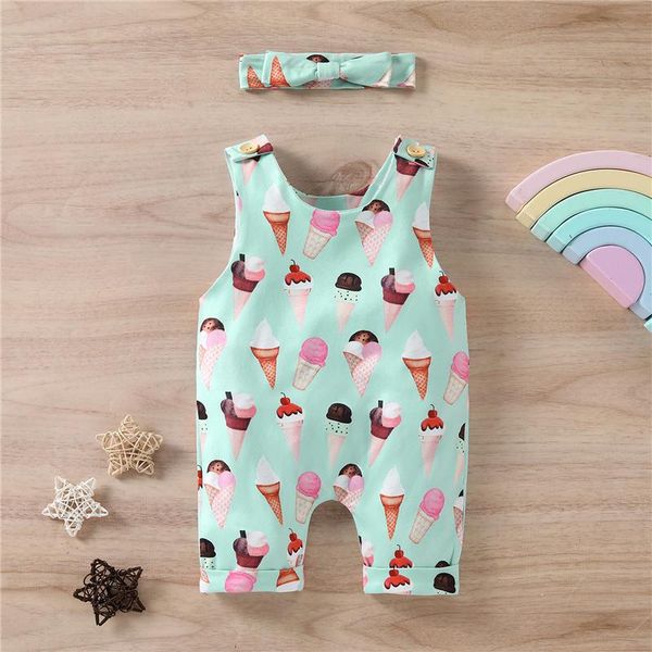 clothing sets born baby girls sweet casual clothes sets, 2pcs toddler sleeveless round neck ice cream print romper + headband, 0-24 months, White
clothing sets born baby girls sweet casual clothes sets, 2pcs toddler sleeveless round neck ice cream print romper + headband, 0-24 months, White