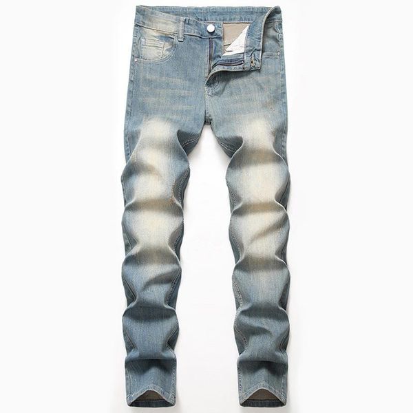 men's jeans style european and american straight retro stretch plus size autumn men, Blue
men's jeans style european and american straight retro stretch plus size autumn men, Blue
