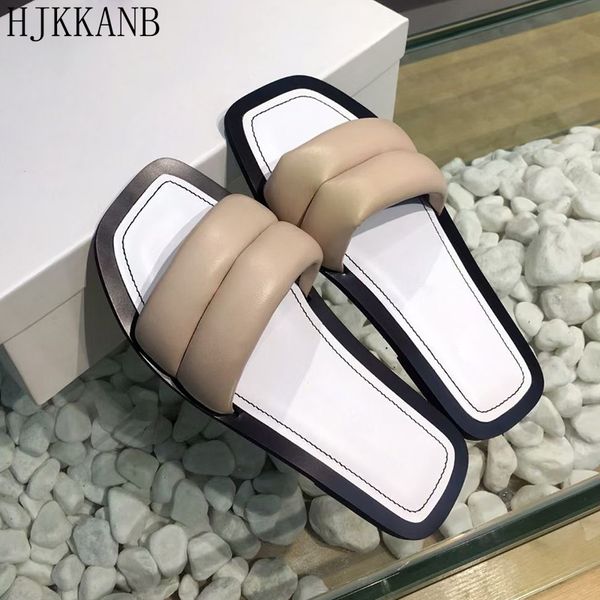 official website 70% off outlet new arrival real leather flat beach slippers women mixed color open toe slides summer comfortable lazy dress, Black
official website 70% off outlet new arrival real leather flat beach slippers women mixed color open toe slides summer comfortable lazy dress, Black