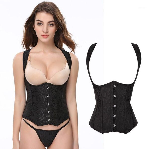 shapewear underbust corset women steel boned steampunk waist trainer cincher vest shapers bustier plus size 5xl 6xl bustiers & cor, Black;white
shapewear underbust corset women steel boned steampunk waist trainer cincher vest shapers bustier plus size 5xl 6xl bustiers & cor, Black;white