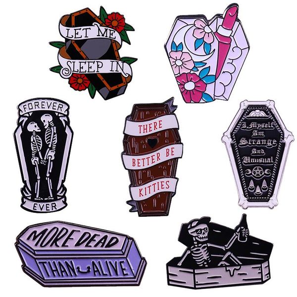 pins, brooches coffin pin kitties more dead than alive strange unusual let me sleep in forever ever gothic spooky jewelry, Gray
pins, brooches coffin pin kitties more dead than alive strange unusual let me sleep in forever ever gothic spooky jewelry, Gray