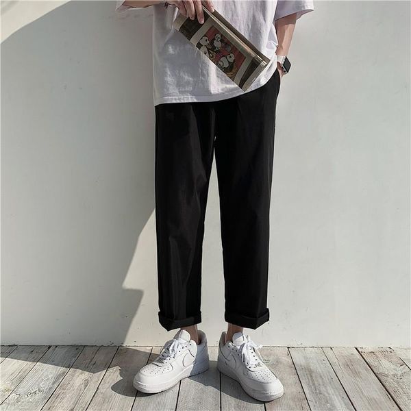 pants men solid ankle-length leisure chic plus size 3xl simple autumn all-match mens baggy wide leg pant korean style fashion bf, Black
pants men solid ankle-length leisure chic plus size 3xl simple autumn all-match mens baggy wide leg pant korean style fashion bf, Black
