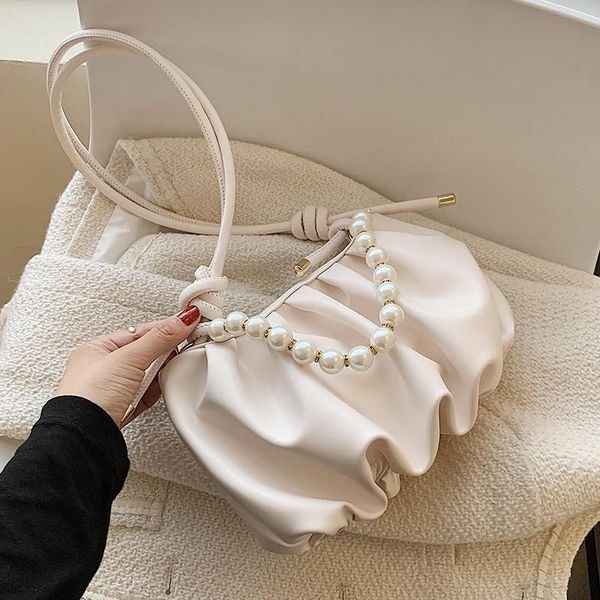 totes folds small pu leather shoulder bag with short beading handle for women 2021 sweet designer simple lady handbags luxury trends
totes folds small pu leather shoulder bag with short beading handle for women 2021 sweet designer simple lady handbags luxury trends