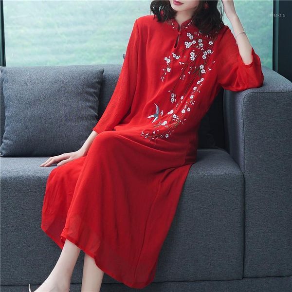 national wind women dress summer cheongsam dresses yellow red 3279 casual, Black;gray
national wind women dress summer cheongsam dresses yellow red 3279 casual, Black;gray