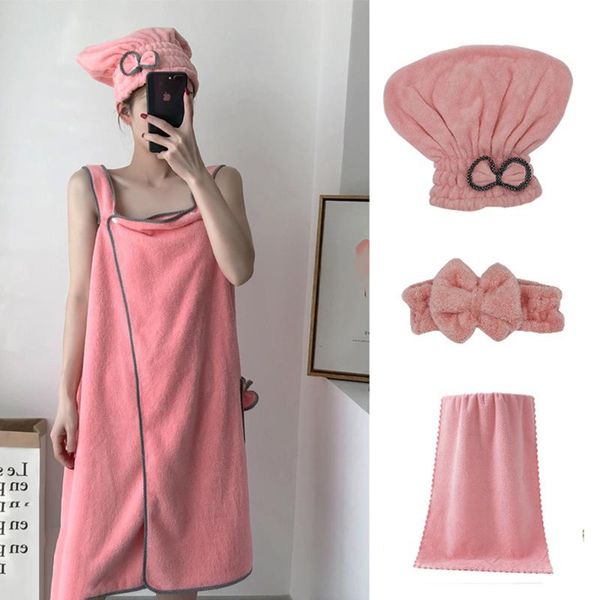 towel wearable bath super absorbent quick-dry towels thicken women bathrobe with pocket soft skin-friendly set
towel wearable bath super absorbent quick-dry towels thicken women bathrobe with pocket soft skin-friendly set