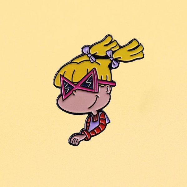 pins, brooches cute girls cartoon brooch glasses metal enamel pins men women fashion jewelry gifts anime movie novel hat bag lapel badges, Gray
pins, brooches cute girls cartoon brooch glasses metal enamel pins men women fashion jewelry gifts anime movie novel hat bag lapel badges, Gray
