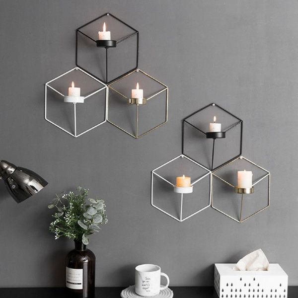nordic 3d geometric candlestick wall metal christmas candle holders home party decorations 1pc
nordic 3d geometric candlestick wall metal christmas candle holders home party decorations 1pc