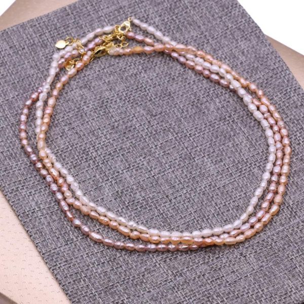 chokers 2021 natural pearl rice beads necklace ladies suitable gift for a girlfriend fashion jewelry that can add charm, Golden;silver
chokers 2021 natural pearl rice beads necklace ladies suitable gift for a girlfriend fashion jewelry that can add charm, Golden;silver