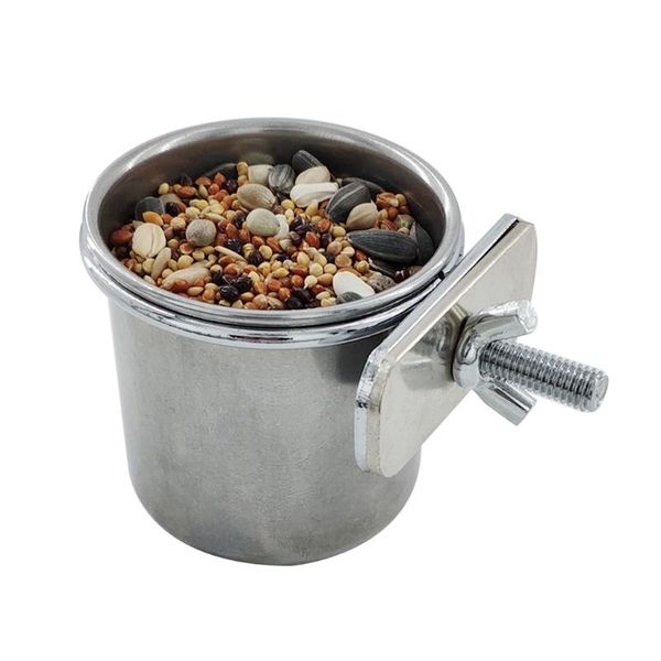 other bird supplies c90d pet birds hanging cage bowl dish cup anti-turnover stainless steel feeding food drinking feeder for parakeet lovebi
other bird supplies c90d pet birds hanging cage bowl dish cup anti-turnover stainless steel feeding food drinking feeder for parakeet lovebi