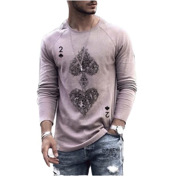 2021 stranger things fashion black spade a printed men tshirts autumn new mens cotton long sleeve t shirts pink graphic tees i6rm, White;black
2021 stranger things fashion black spade a printed men tshirts autumn new mens cotton long sleeve t shirts pink graphic tees i6rm, White;black