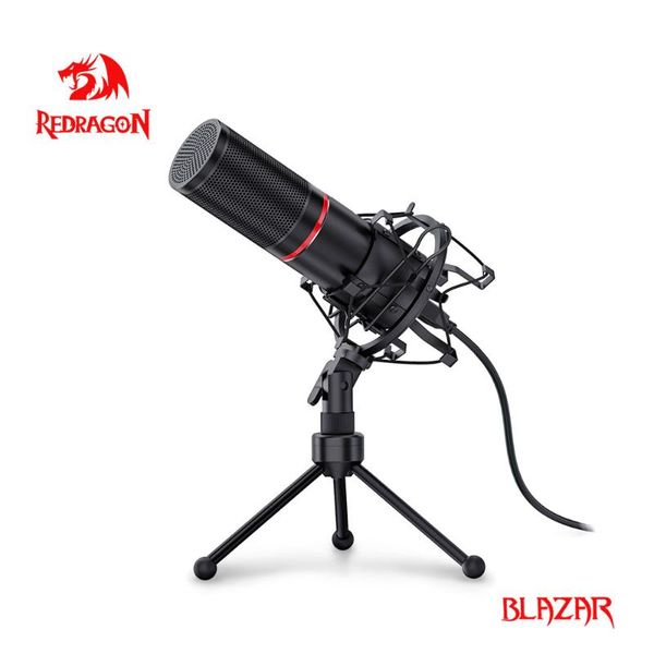 microphones redragon blazar omni usb condenser recording microphone tripod for compute pc cardioid studio vocals voice over gm300
microphones redragon blazar omni usb condenser recording microphone tripod for compute pc cardioid studio vocals voice over gm300