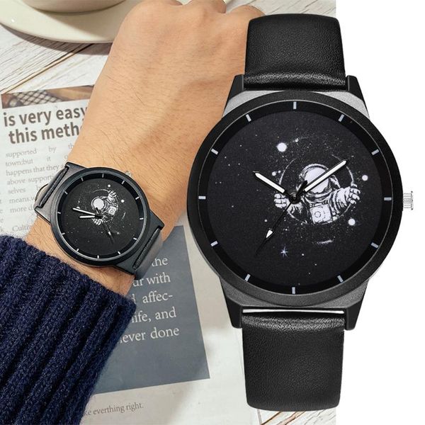 wristwatches male wristwatch clock astronaut pattern quartz watches men wrist watch business quartz-watch relogio masculino, Slivery;brown
wristwatches male wristwatch clock astronaut pattern quartz watches men wrist watch business quartz-watch relogio masculino, Slivery;brown