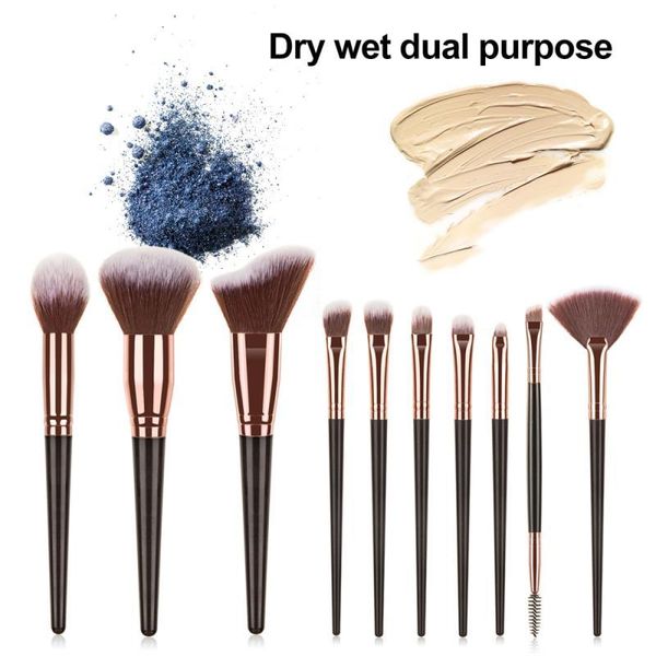 makeup brushes 10pcs super soft brush foundation powder blush eyeshadow eyeliner blending cosmetic set tools brochas maquillaje
makeup brushes 10pcs super soft brush foundation powder blush eyeshadow eyeliner blending cosmetic set tools brochas maquillaje