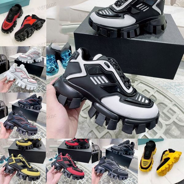 desinger casual shoes prad cloudbust thunder sneakers mens woman high platform 3d runner trainer prads knit fabric low light camouflage h4li, Black
desinger casual shoes prad cloudbust thunder sneakers mens woman high platform 3d runner trainer prads knit fabric low light camouflage h4li, Black