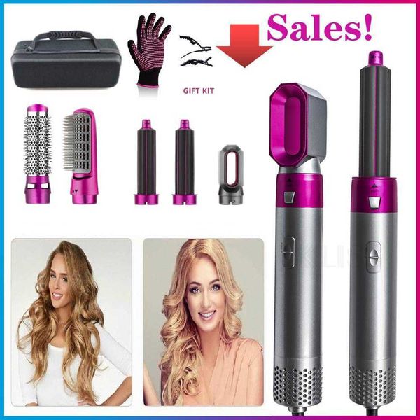 electric air brush wrap straightener ions dryer 5in1 brush auto hair curling iron styler comb curler, Black
electric air brush wrap straightener ions dryer 5in1 brush auto hair curling iron styler comb curler, Black