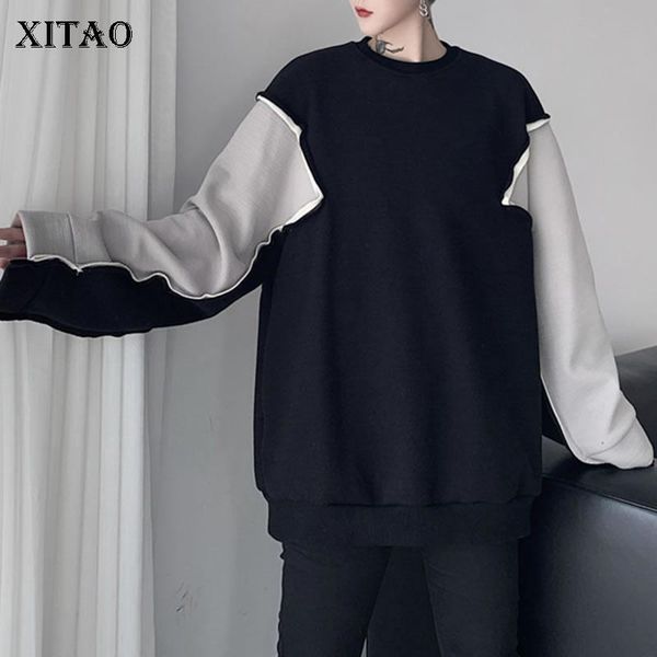 women's hoodies & sweatshirts xitao contrast color splicing sweatshirt women autumn and winter the plus cashmere keep warm pullover cas, Black
women's hoodies & sweatshirts xitao contrast color splicing sweatshirt women autumn and winter the plus cashmere keep warm pullover cas, Black