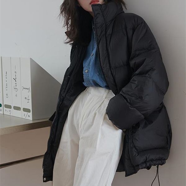 2021 new winter coat women ol cotton-padded solid thick warm jacket plus size bread clothes outwear parkas sz32, Black
2021 new winter coat women ol cotton-padded solid thick warm jacket plus size bread clothes outwear parkas sz32, Black