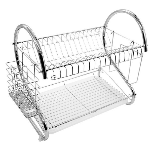 kitchen storage & organization 40*26*37cm stainless steel double-layer single plate drain dish rack chopstick box cutting board non-slip hol
kitchen storage & organization 40*26*37cm stainless steel double-layer single plate drain dish rack chopstick box cutting board non-slip hol