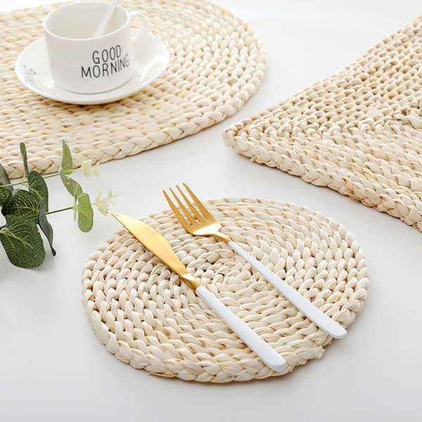 mats & pads 11/15/18/20/25/30/35 cm natural corn husk woven dining placemat heat insulation pot holder round placemats tea table mug
mats & pads 11/15/18/20/25/30/35 cm natural corn husk woven dining placemat heat insulation pot holder round placemats tea table mug