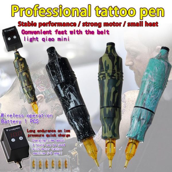 tattoo guns kits wireless operation battery permanent makeup eyebrow beauty lips cartridges needles machine pen strong motor small heat
tattoo guns kits wireless operation battery permanent makeup eyebrow beauty lips cartridges needles machine pen strong motor small heat