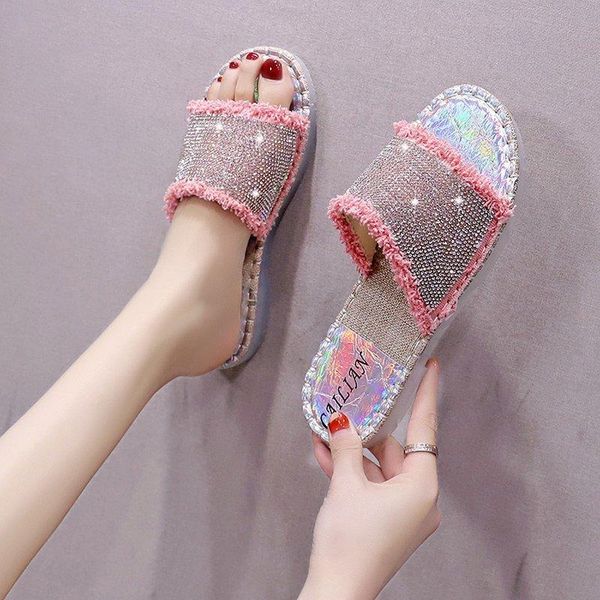 slippers women's outer wear fashion all-match net red flat bottom 2021 summer rhinestone beach sandals and ins tide, Black
slippers women's outer wear fashion all-match net red flat bottom 2021 summer rhinestone beach sandals and ins tide, Black