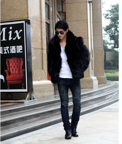 men's fur & faux boollili coat autumn and winter korean furry jacket coats for men clothes 2021 overcoat abrigo hombre, Black
men's fur & faux boollili coat autumn and winter korean furry jacket coats for men clothes 2021 overcoat abrigo hombre, Black