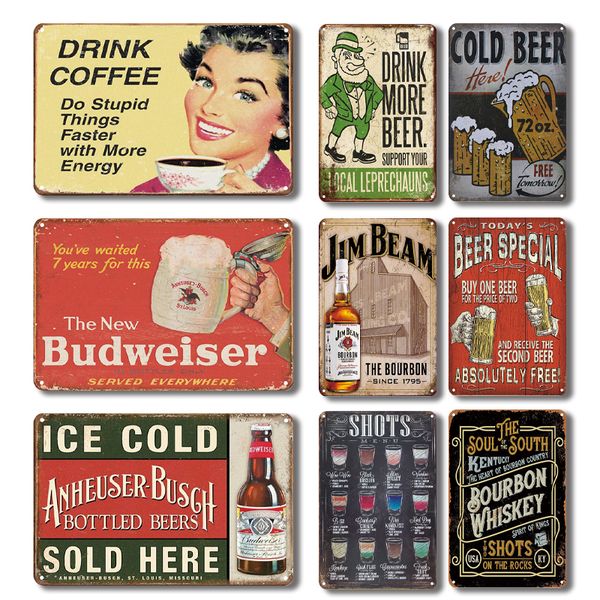retro metal tin sign wall plaque poster coffee bar pub beer club wall home decor vintage beer metal plate wall sticker signs
retro metal tin sign wall plaque poster coffee bar pub beer club wall home decor vintage beer metal plate wall sticker signs