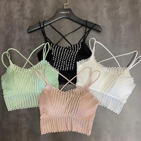 women shirt 2020 summer new fashion frisky pearl elastic lace halter bra inner harvest girls zqeu, White
women shirt 2020 summer new fashion frisky pearl elastic lace halter bra inner harvest girls zqeu, White