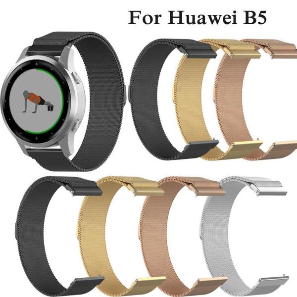 watch bands for huawei b5 milan strap stainles steel wristband fashion sport magnetic buckle replacement, Black;brown
watch bands for huawei b5 milan strap stainles steel wristband fashion sport magnetic buckle replacement, Black;brown